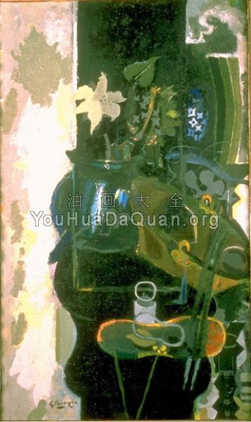 Georges Braque paintings - 乔治·勃拉克